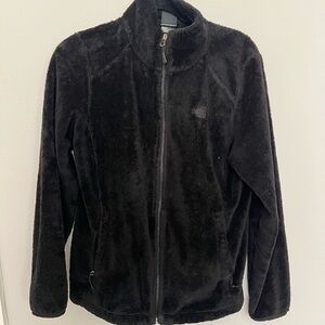 Northface Black Fleece Zip-Up Jacket